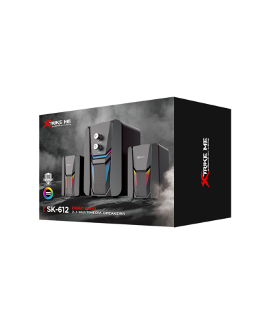 PARLANTES XTRIKE ME SK-612 RAINBOW USB 2.1