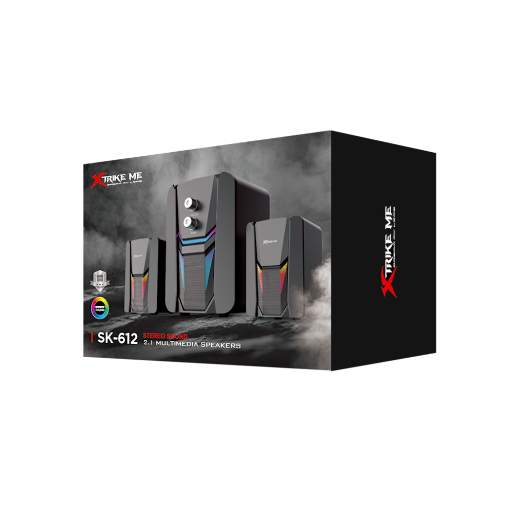 PARLANTES XTRIKE ME SK-612 RAINBOW USB 2.1