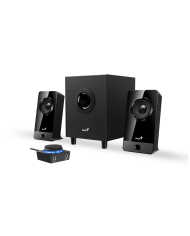 PARLANTES GAMER GENIUS SW-G2.1 300X 3.5W SATELITES 3.25W x2 GAMING