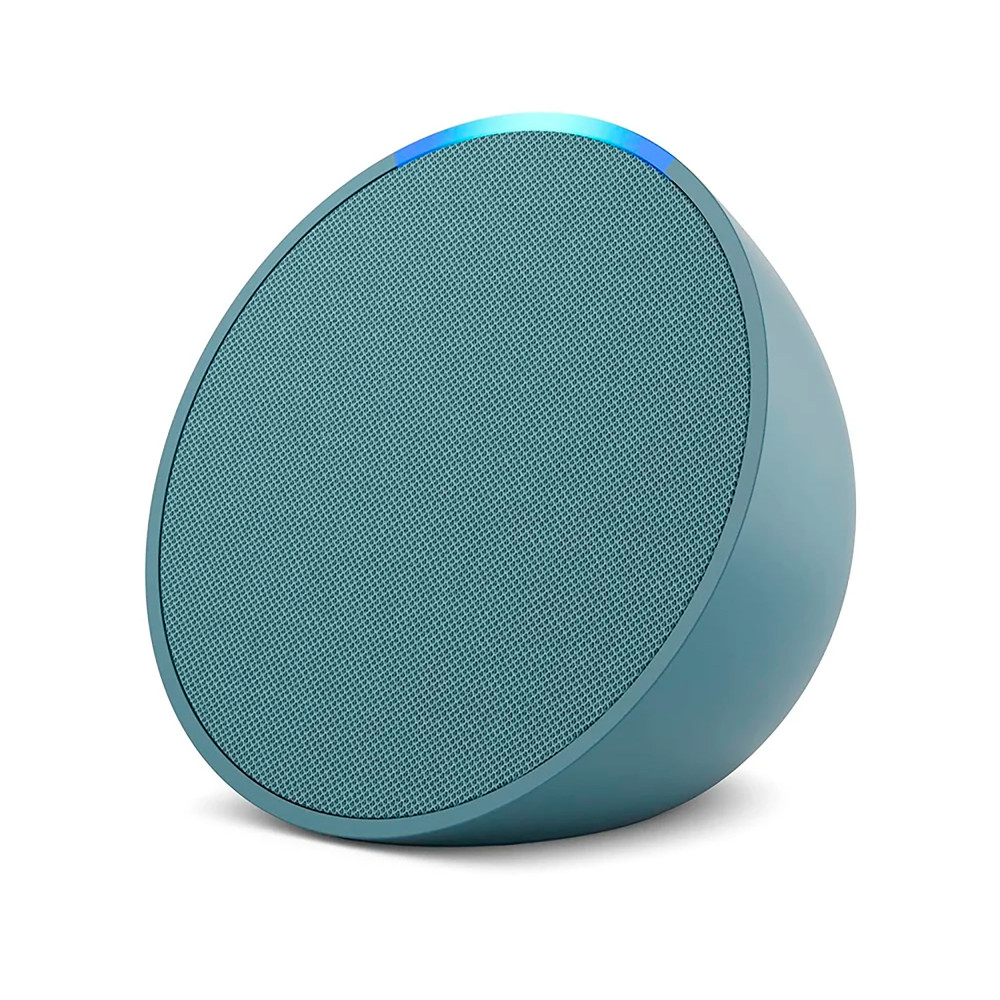 PARLANTE ECHO POP VERDE AZULADO + ALEXA BLUETOOTH