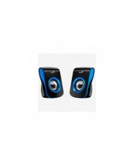PARLANTES GENIUS SP-Q180 AZUL 2.0 USB 6W 3.5mm + VOLUMEN