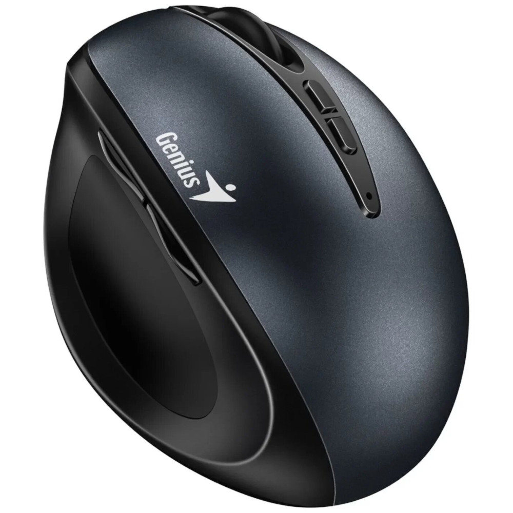 MOUSE GENIUS ERGO 8300S GRIS WIRELESS 2.4GHz 7BOT 1600DPI SILENT / 31030037401