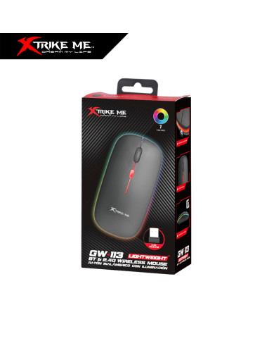 MOUSE XTRIKE ME GW-113 WIRELESS 1600DPI