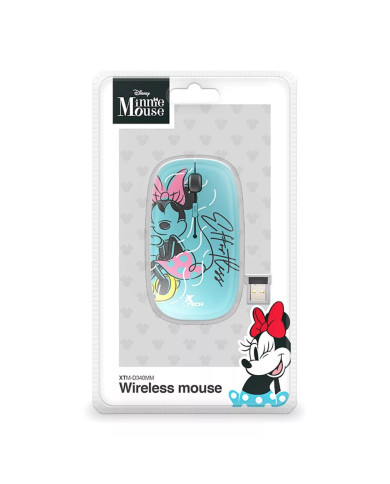 MOUSE XTECH XTM-D340MM WIRELESS MINNIE MOUSE