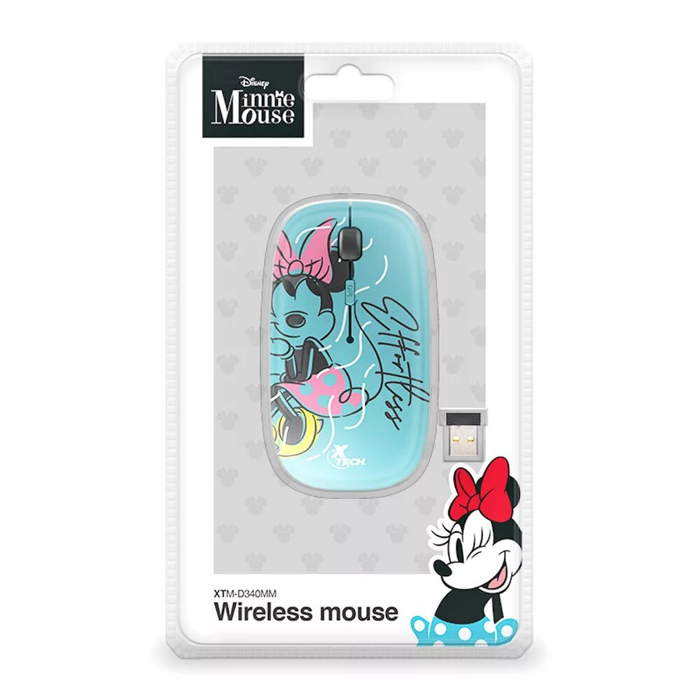 MOUSE XTECH XTM-D340MM WIRELESS MINNIE MOUSE