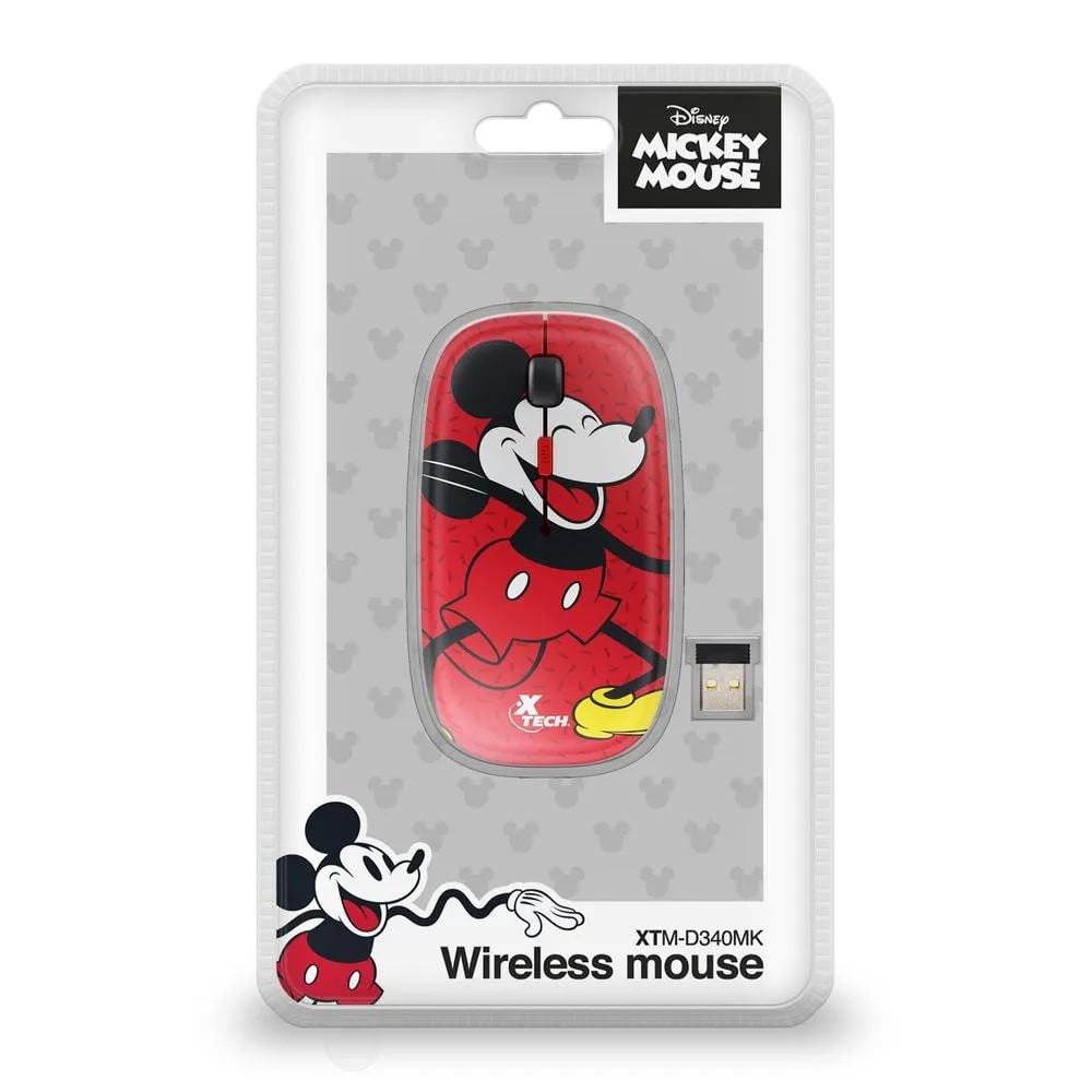 MOUSE XTECH XTM-D340MK WIRELESS MICKEY MOUSE