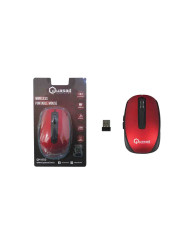 MOUSE QUASAD QM-850RED ROJO WIRELESS RECARGABLE