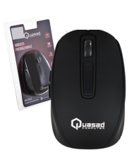 MOUSE QUASAD QM-850BLK NEGRO WIRELESS RECARGABLE