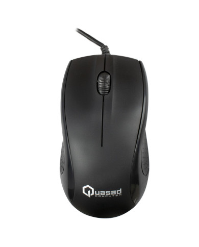 MOUSE QUASAD QM-703U 3D USB NEGRO