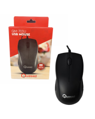 MOUSE QUASAD QM-703U 3D USB NEGRO