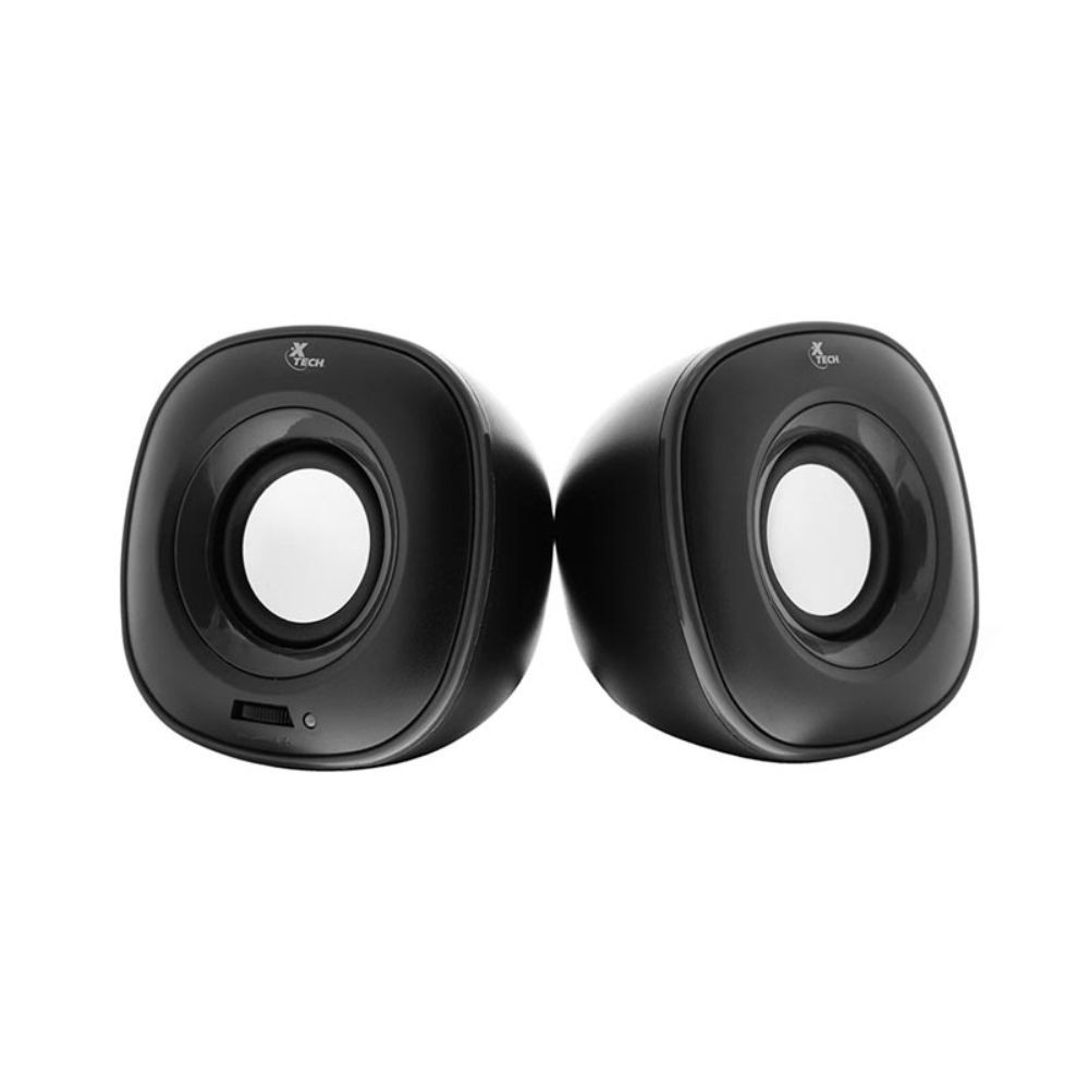 PARLANTES XTECH XTS-115BK NEGRO 2.0 STEREO 6W 3.5MM+USB