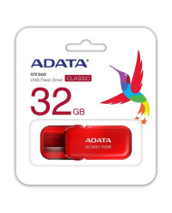 PENDRIVE ADATA 32 GB ROJO UV240 USB2.0 AUV240-32G-RRD