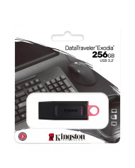 PENDRIVE KINGSTON 256 GB ROJO EXODIA USB3.2