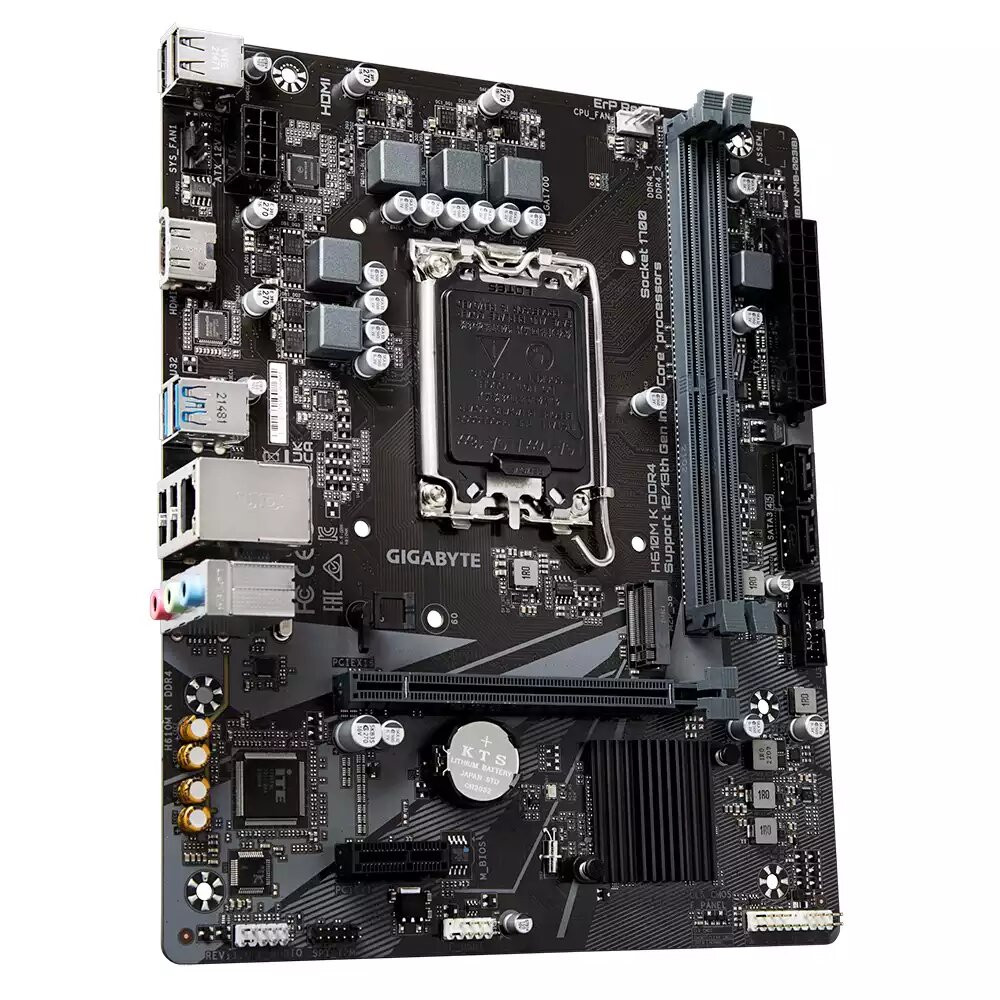MAINBOARD GIGABYTE H610M K LGA1700 2DDR4