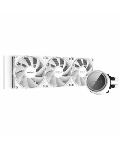 COOLER DEEPCOOL GAMMAXX L360 WH ARGB LIQUID 360MM 3FAN LGA2066/2011-1150 AM5/AM4 401x120x27mm 1,70KG