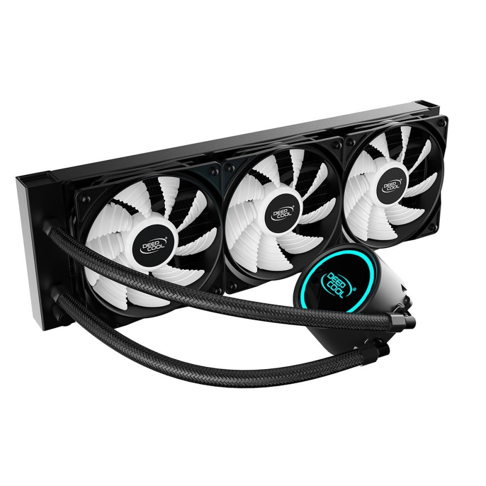 COOLER DEEPCOOL GAMMAXX L360 BK ARGB LIQUID 360MM 3FAN LGA2066/2011-1150 AM5/AM4  401x120x27mm 1,70KG