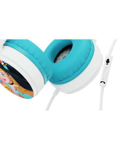 HEADSET XTECH XTH-D274PS PRINCESAS BLANCO/ROSA