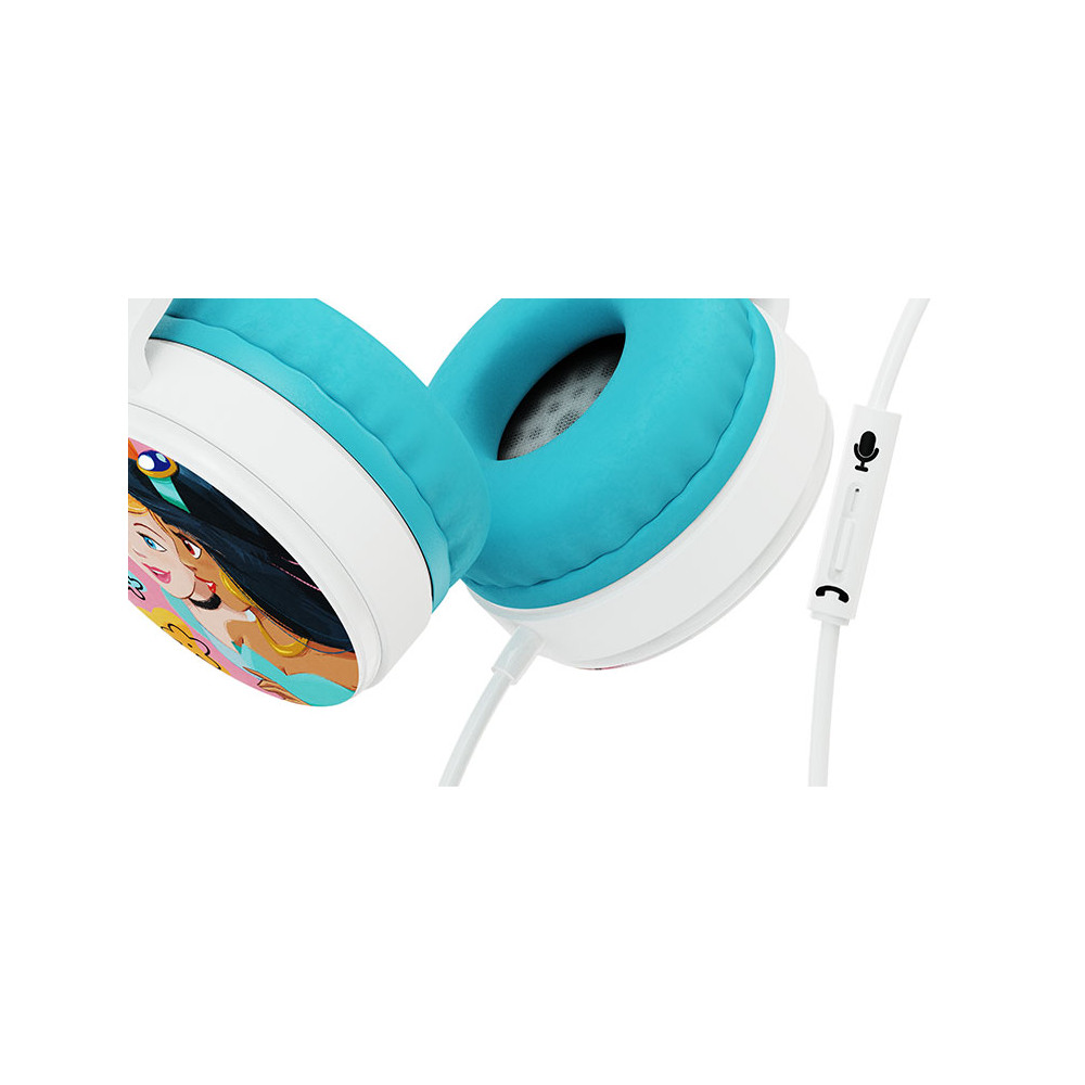 HEADSET XTECH XTH-D274PS PRINCESAS BLANCO/ROSA