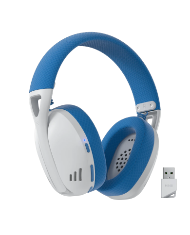 HEADSET GAMER REDRAGON IRE PRO H848 BLANCO WIRELESS GAMING