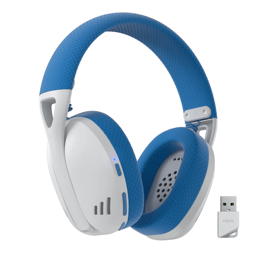 HEADSET GAMER REDRAGON IRE PRO H848 BLANCO WIRELESS GAMING