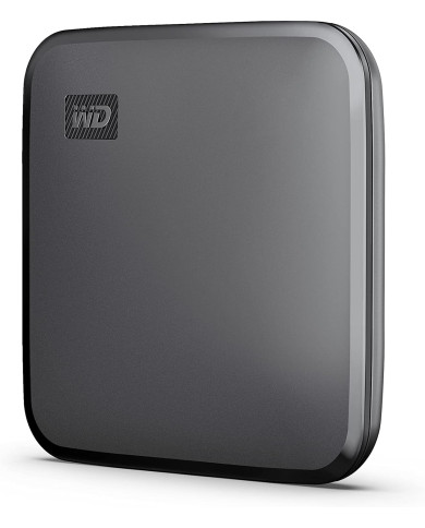 DISCO DURO WD 1TB EXT SSD ELEMENTS SE NEGRO 400MB/S