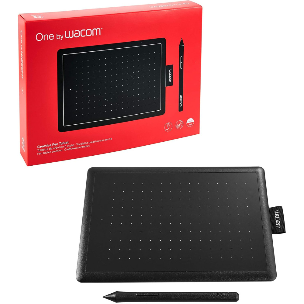 TABLETA WACOM ONE CTL-472 USB NEGRO