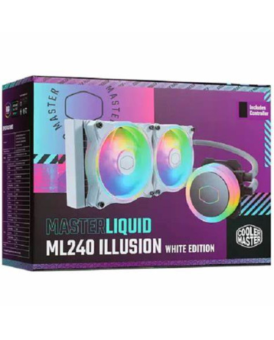 SISTEMA DE ENFRIAMIENTO COOLER MASTER MASTERLIQUID ML240 BLANCO SISTEMA DE ENFRIAMIENTO COOLER MASTER MASTERLIQUID ML240 BLANCO
