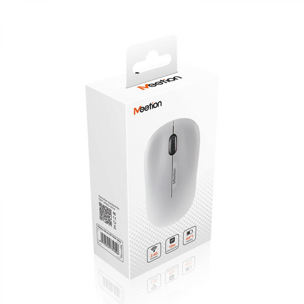 MOUSE MEETION MT-R545 WIRELESS BLANCO