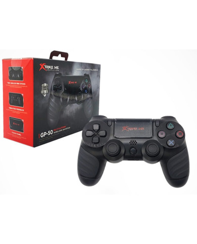 GAMEPAD XTRIKE ME GP-50 WIRELESS ERGO 10MTS PS4/IOS13/Android/PC/D-INPUT/ PS3