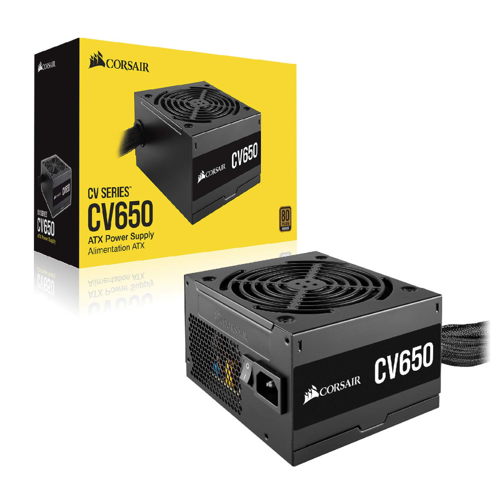 FUENTE DE PODER CORSAIR CV650 80P BRONZE