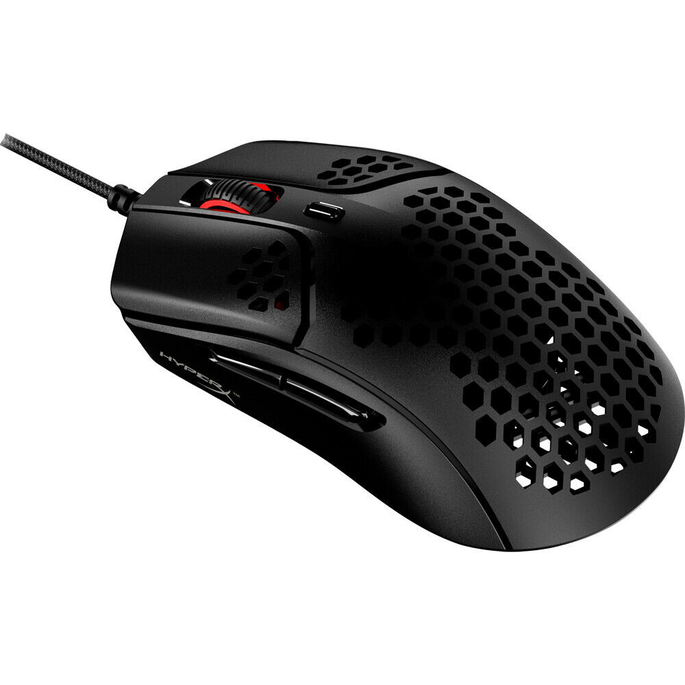 MOUSE HYPERX PULSEFIRE HASTE USB NEGRO RGB
