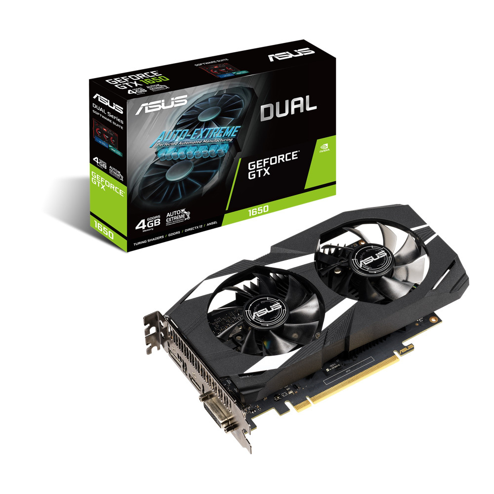 TARJETA DE VIDEO ASUS 4GB GTX 1650 DUAL GTIII GDDR6