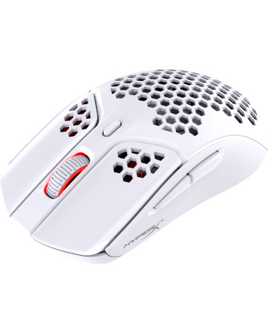 MOUSE HYPERX PULSEFIRE HASTE RGB WIRELESS BLANCO