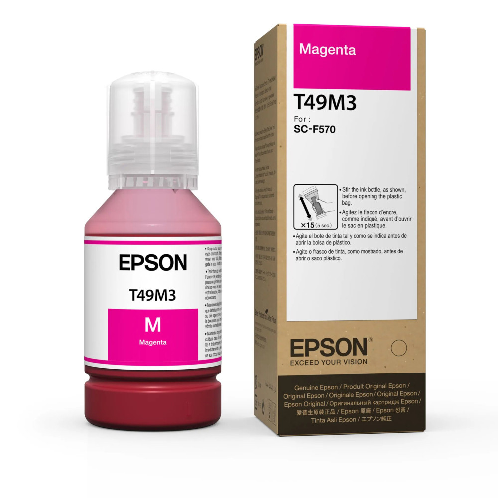 TINTA EPSON T49M3 MAGENTA SUBLIMACION 140ML