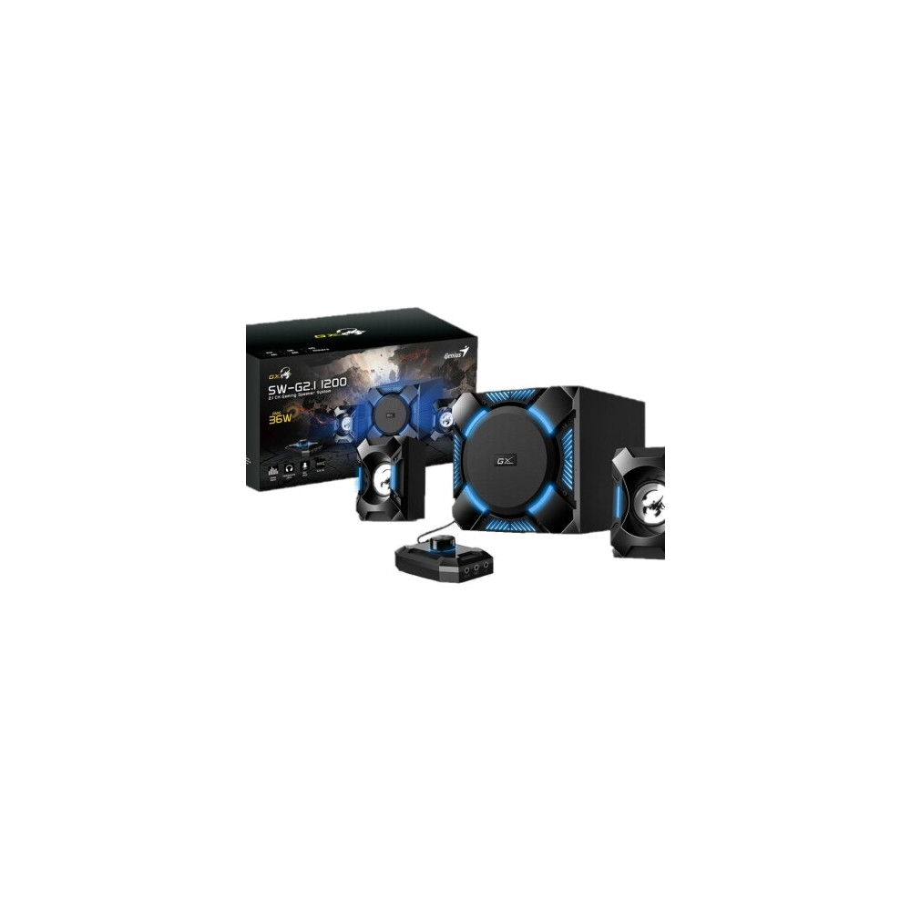 PARLANTES GAMER GENIUS SW-G2.1 1200 36W GX GAMING
