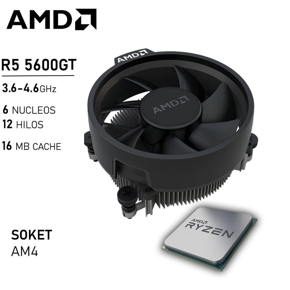 PROCESADOR AMD RYZEN 5 5600GT CON GRAFICOS
