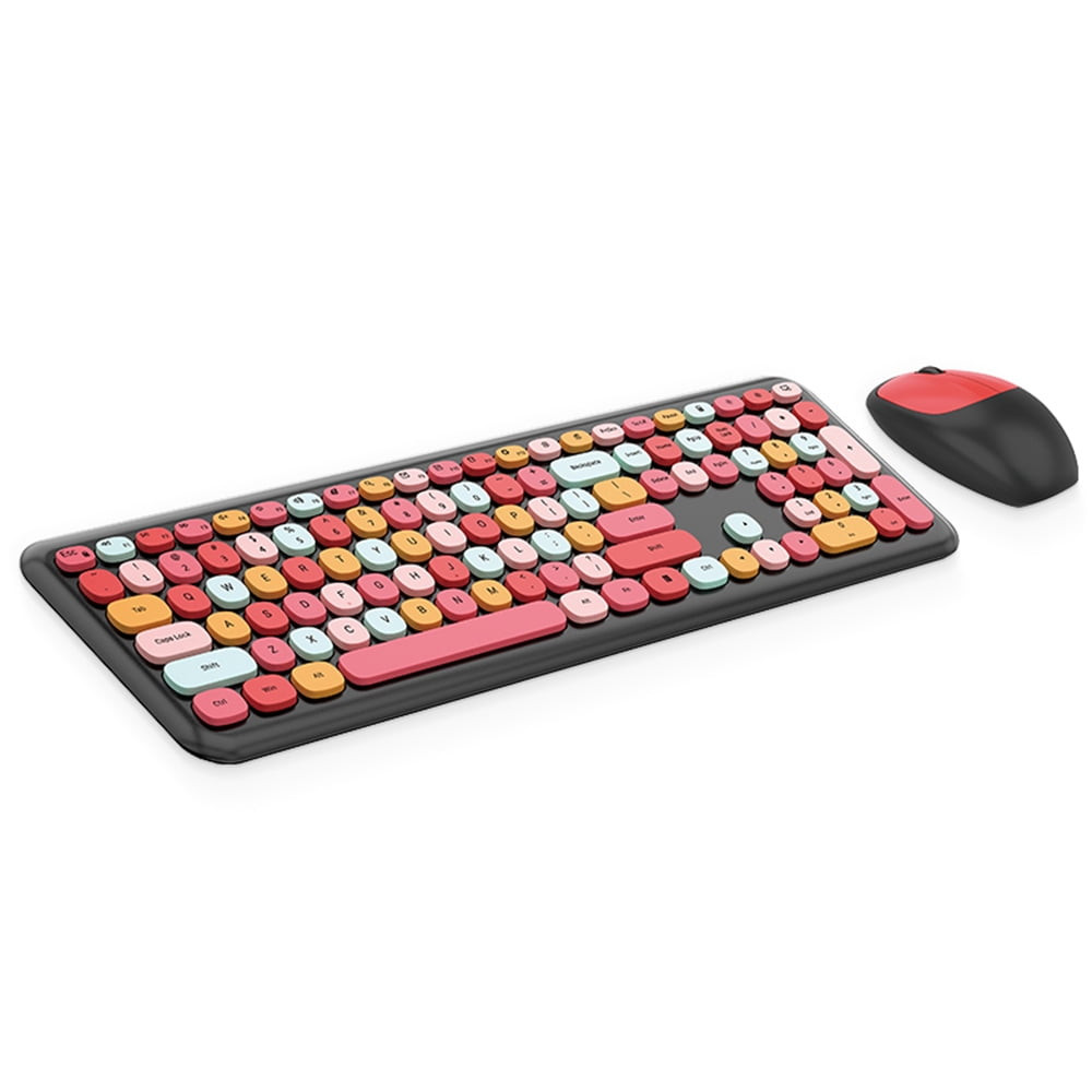 COMBO TECLADO Y MOUSE DESKTOP KIT TF350 T-WOLF WIRELESS