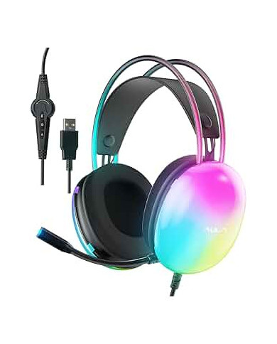 HEADSET LENOVO G30B RGB DIADEMA USB