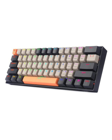 TECLADO GAMER REDRAGON K530-OG NARANJA DRACONIC PRO WIRELESS