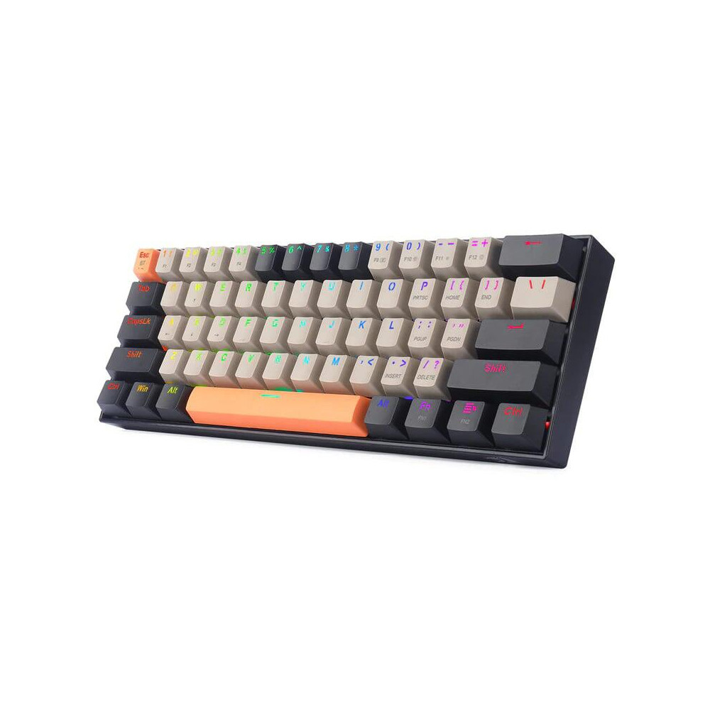 TECLADO GAMER REDRAGON K530-OG NARANJA DRACONIC PRO WIRELESS
