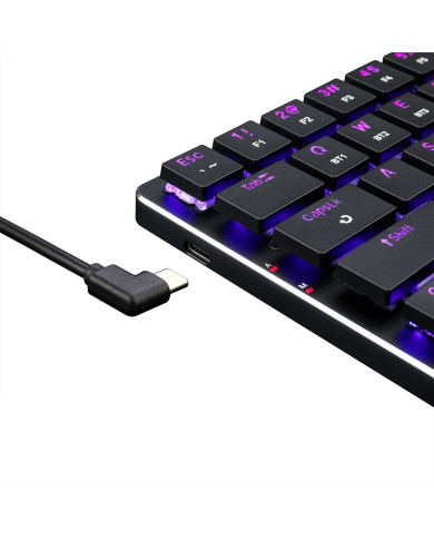 TECLADO GAMER REDRAGON K624P-KBS ELISE PRO WIRELESS