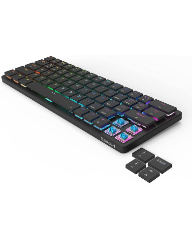 TECLADO GAMER REDRAGON K624P-KBS ELISE PRO WIRELESS