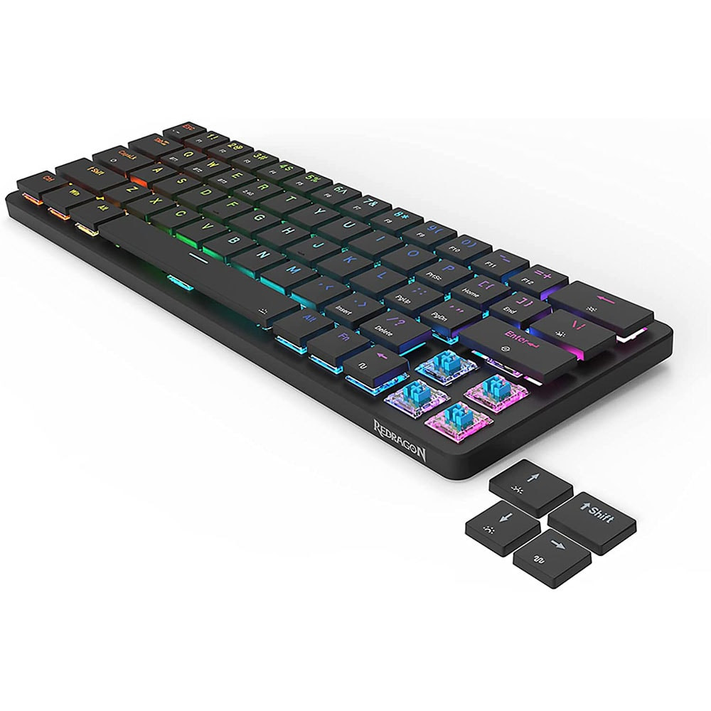 TECLADO GAMER REDRAGON K624P-KBS ELISE PRO WIRELESS