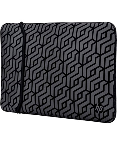 BOLSO LAPTOP BLACK & GEO 14" NEOPRENE REVERSIBLE