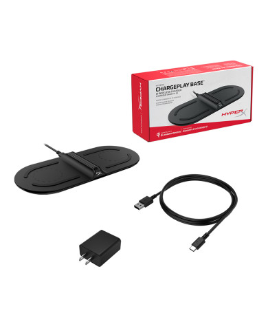 CARGADOR HYPERX Qi INALAMBRICO CHARGEPLAY BASE DUAL WIRELESS CARGADOR HYPERX Qi INALAMBRICO CHARGEPLAY BASE DUAL WIRELESS
