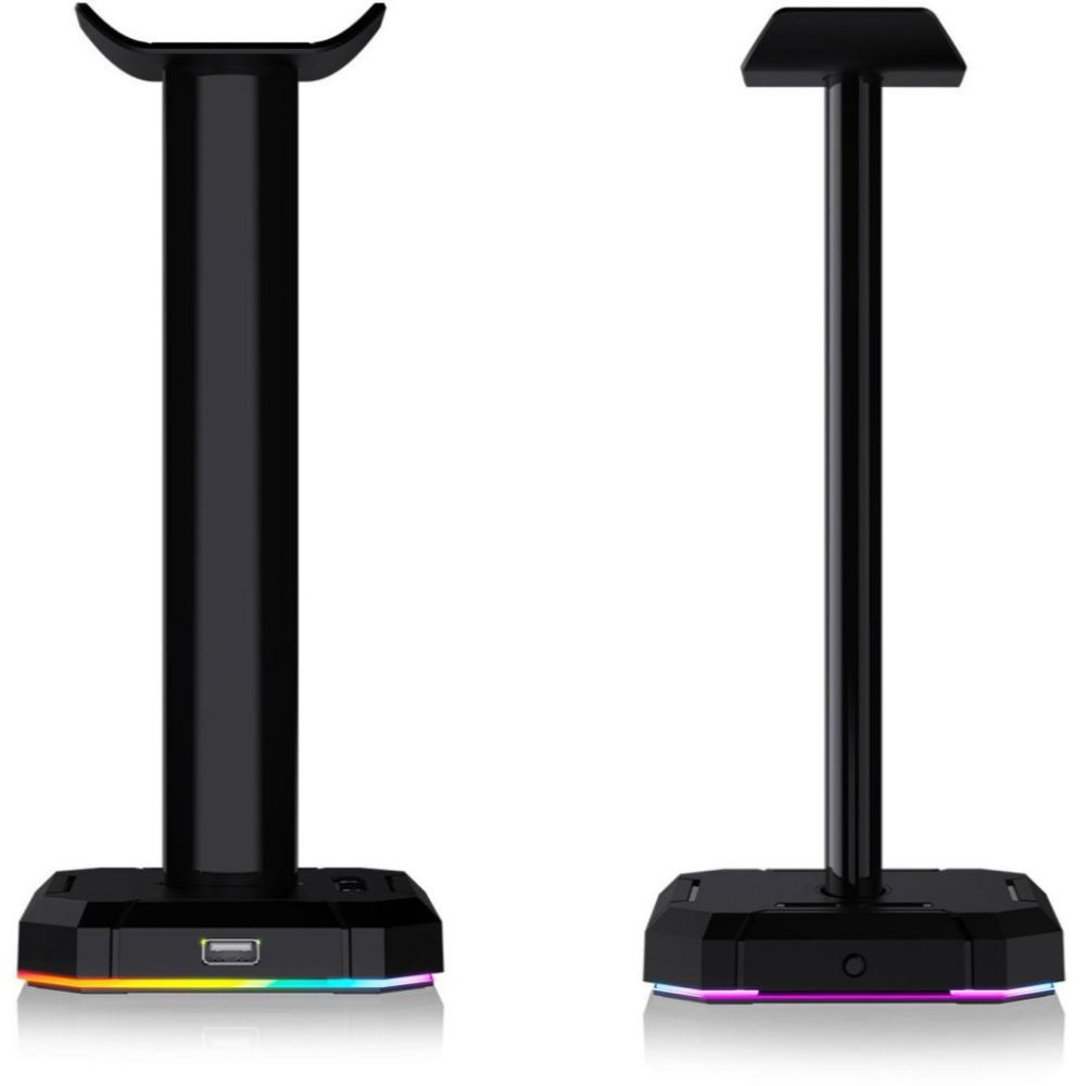 SOPORTE REDRAGON SCEPTRE PRO HA300 RGB 4USB p/HEADSET