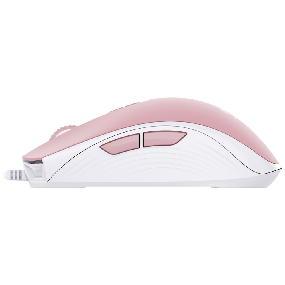 MOUSE GAMER HYPERX PULSEFIRE ROSADO-BLANCO USB RGB GAMING