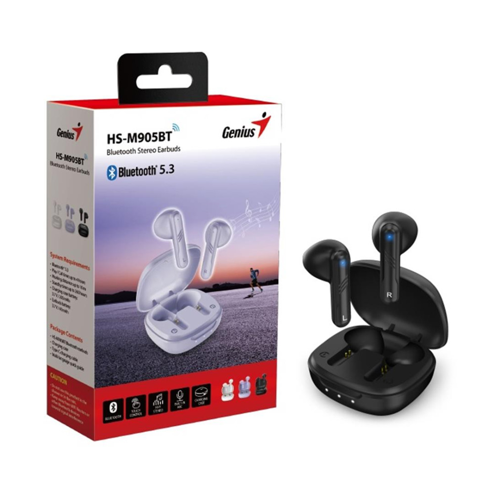 AUDIFONO GENIUS HS-M905BT NEGRO BLUETOOTH