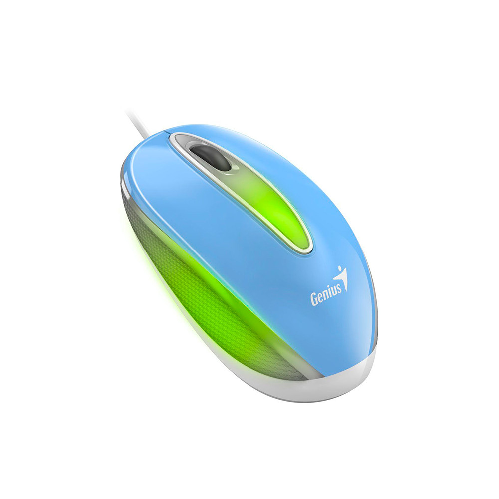 MOUSE GENIUS DX-MINI USB AZUL LED BLUEEYE