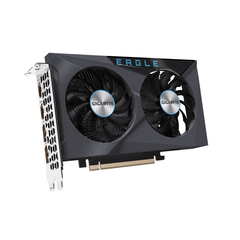 TARJETA DE VIDEO GIGABYTE 6GB RTX 3050 2FAN EAGLE OC WINDFORCE GDDR6